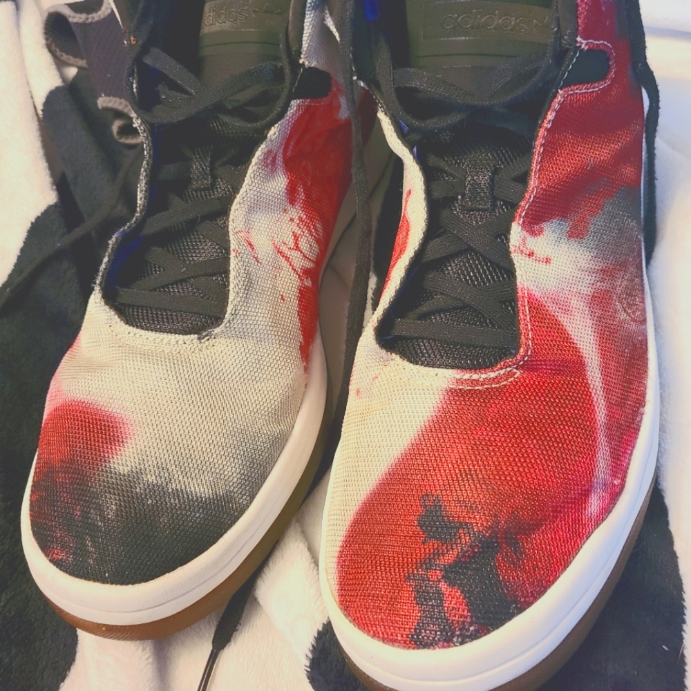 ADIDAS ORIGINALS VERITAS MID“PROGRESSIVE PRINT PACK" MEN'S SHOES B34236 Size 12